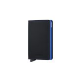Secrid Slimwallet Matte Black & Blue - Melns - Aksesuarai Secrid Slimwallet Matte Black & Blue - Melns - Aksesuarai