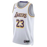 Nike Dri-FIT LeBron James Los Angeles Lakers Association Edition 2022/23 Swingman Jersey White - Balts - Džērsija