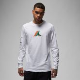 Jordan Brand Long-Sleeve Tee White - Balts - T-krekls ar īsām piedurknēm