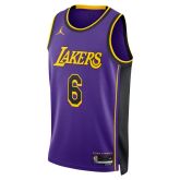 Jordan Dri-FIT NBA Los Angeles Lakers Statement Edition 2022 Swingman Jersey - Violets - Džērsija
