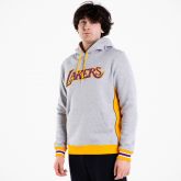 Mitchell & Ness Premium Fleece Los Angeles Lakers - Pelēks - Jaka ar kapuci
