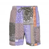 Karl Kani Small Signature Paisley Resort Shorts Multicolor - Daudzkrāsains - Šorti