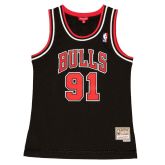Mitchell & Ness NBA Chicago Bulls Dennis Rodman Women's Swingman Jersey - Melns - Džērsija