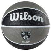 Wilson NBA Team Tribute Brooklyn Nets Ball Size 7 - Melns - Bumba