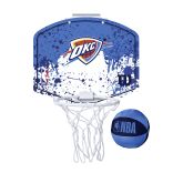 Wilson NBA Team Mini Hoop Oklahoma City Thunder - Zils - Aksesuarai