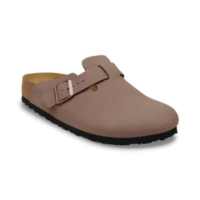 Birkenstock Boston TEX Birko-Flor Regular Fit Mocca - Brūns - Sandales Birkenstock Boston TEX Birko-Flor Regular Fit Mocca - Brūns - Sandales