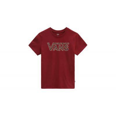 Vans Wm Animal Vans T-shirt - Sarkans - T-krekls ar īsām piedurknēm