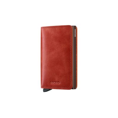 Secrid Slimwallet Vintage Orange - Apelsīns - Aksesuarai Secrid Slimwallet Vintage Orange - Apelsīns - Aksesuarai