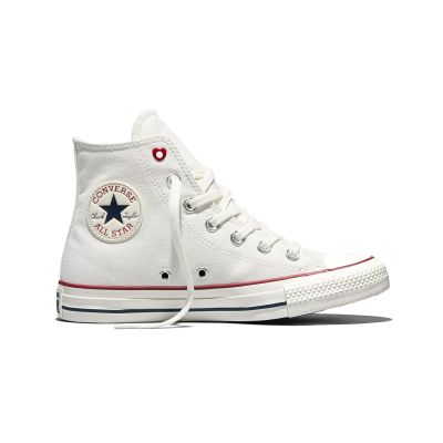 Converse Chuck Taylor All Star Hearts 4.5 - Balts - Apavi Converse Chuck Taylor All Star Hearts 4.5 - Balts - Apavi