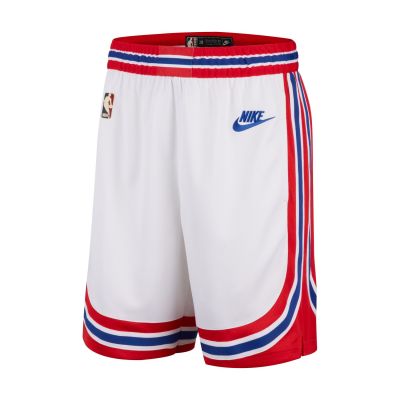 Nike Brooklyn Nets Hardwood Classics Men's Dri-FIT NBA Shorts White - Balts - Šorti Nike Brooklyn Nets Hardwood Classics Men's Dri-FIT NBA Shorts White - Balts - Šorti