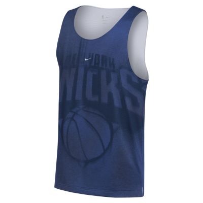Nike New York Knicks Standard Issue Men's Basketball Jersey Rush Blue - Zils - Džērsija Nike New York Knicks Standard Issue Men's Basketball Jersey Rush Blue - Zils - Džērsija