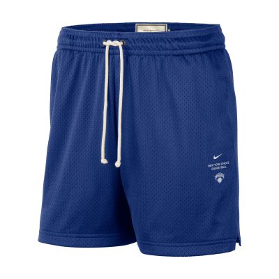 Nike New York Knicks Standard Issue Men's Dri-FIT 5" Basketball Mesh Shorts Rush Blue - Zils - Šorti Nike New York Knicks Standard Issue Men's Dri-FIT 5" Basketball Mesh Shorts Rush Blue - Zils - Šorti