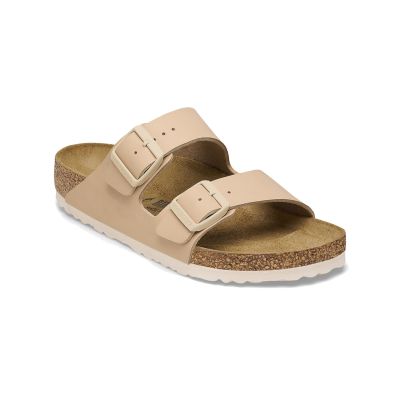 Birkenstock Arizona Birko-Flor Regular Fit New Beige - Brūns - Sandales Birkenstock Arizona Birko-Flor Regular Fit New Beige - Brūns - Sandales