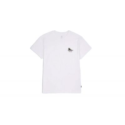 Converse Chuck Taylor High Top Graphic T-Shirt - Balts - T-krekls ar īsām piedurknēm
