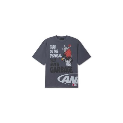 AND1 Logo Game Is Garbage Trash Talk T-Shirt Blue - Zils - T-krekls ar īsām piedurknēm AND1 Logo Game Is Garbage Trash Talk T-Shirt Blue - Zils - T-krekls ar īsām piedurknēm