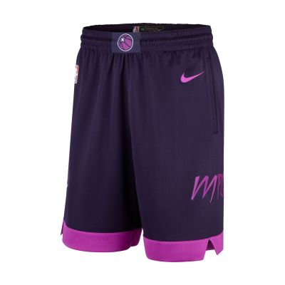 Nike Minnesota Timberwolves Dri-FIT Swingman Shorts - Violets - Šorti
