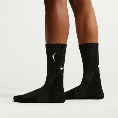 Nike Unicorn Dri-FIT ADV WNBA Cushioned Crew Socks - Melns - Zeķes Nike Unicorn Dri-FIT ADV WNBA Cushioned Crew Socks - Melns - Zeķes