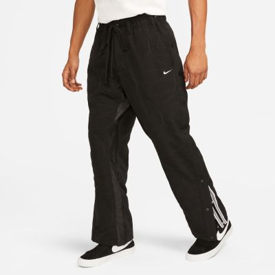 Nike Woven Tearaway Basketball Pants Black - Melns - Bikses