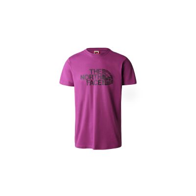 The North Face M S/S Woodcut Dome Tee - Violets - T-krekls ar īsām piedurknēm