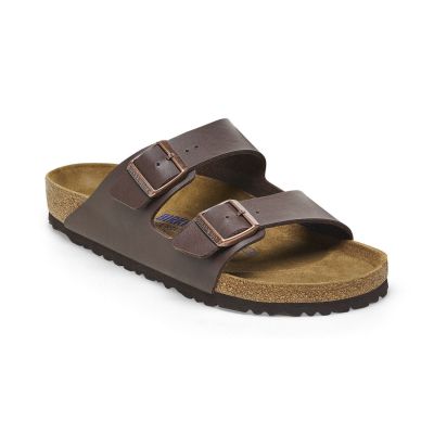 Birkenstock Arizona Soft Footbed Birko-Flor Regular Fit dark brown - Brūns - Sandales Birkenstock Arizona Soft Footbed Birko-Flor Regular Fit dark brown - Brūns - Sandales