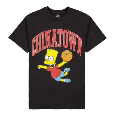 The Simpsons X Chinatown Market Air Bart Arc T-Shirt Black - Melns - T-krekls ar īsām piedurknēm