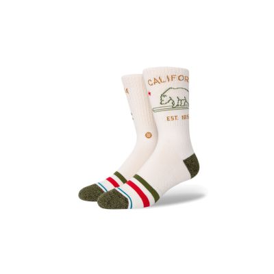 Stance California Republic 2 Crew Socks - Brūns - Zeķes