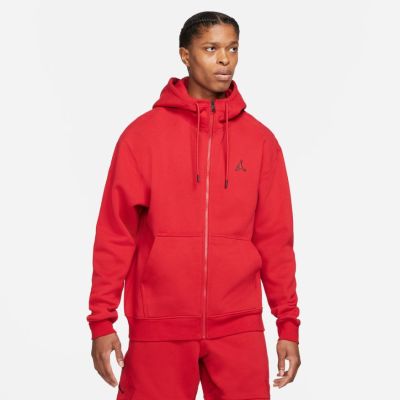 Jordan Essentials Fleece Full-Zip - Sarkans - Jaka ar kapuci Jordan Essentials Fleece Full-Zip - Sarkans - Jaka ar kapuci
