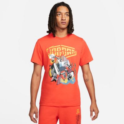 Jordan Sport Dna Red Tee - Sarkans - T-krekls ar īsām piedurknēm