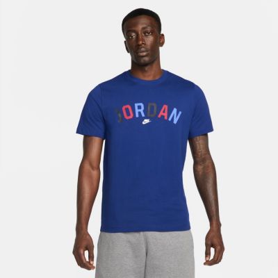 Jordan Sport DNA Wordmark Tee - Zils - T-krekls ar īsām piedurknēm