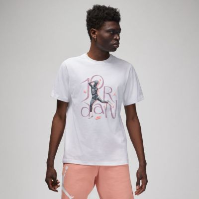 Jordan Sport DNA Graphic Tee White - Balts - T-krekls ar īsām piedurknēm