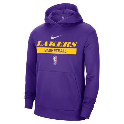 Nike Dri-FIT NBA Los Angeles Lakers Spotlight Pullover Hoodie - Violets - Jaka ar kapuci