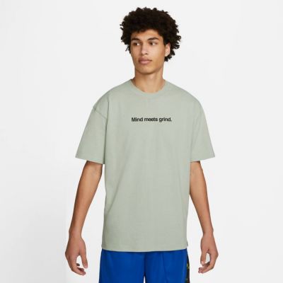 Nike "Mind meets grind." Basketball Tee - Pelēks - T-krekls ar īsām piedurknēm