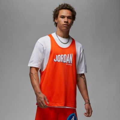 Jordan Flight MVP Top Rush Orange - Balts - T-krekls ar īsām piedurknēm