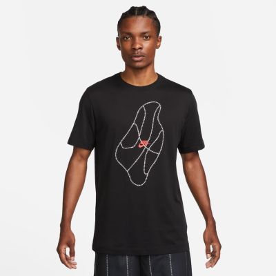 Nike Dri-FIT Basketball Tee Black - Melns - T-krekls ar īsām piedurknēm
