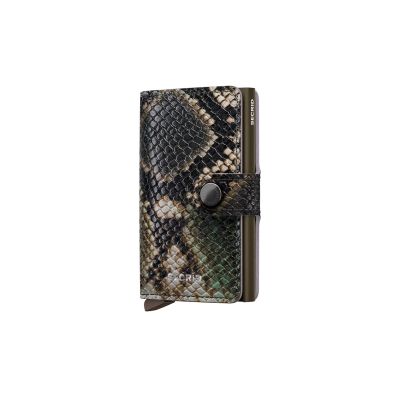 Secrid Miniwallet Serpent Green - Zaļš - Maks Secrid Miniwallet Serpent Green - Zaļš - Maks