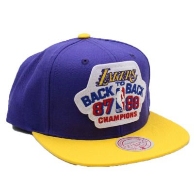Mitchell & Ness NBA Los Angeles Lakers B2B Snapback HWC - Violets - Vāciņš