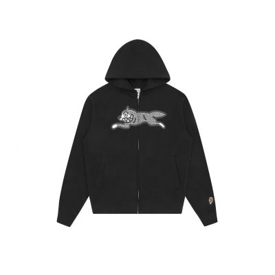 ICECREAM Glitter Running Dog Zip Through Hoodie Black - Melns - Jaka ar kapuci ICECREAM Glitter Running Dog Zip Through Hoodie Black - Melns - Jaka ar kapuci