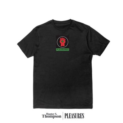 Pleasures Badge Tee Black - Melns - T-krekls ar īsām piedurknēm Pleasures Badge Tee Black - Melns - T-krekls ar īsām piedurknēm