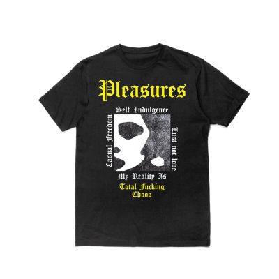 Pleasures Reality Tee Black - Melns - T-krekls ar īsām piedurknēm