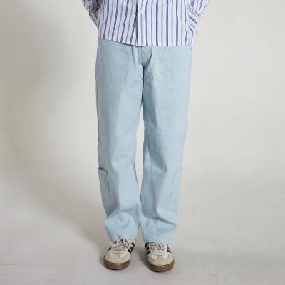 Pleasures Ultra Work Jeans Light Indigo - Zils - Bikses