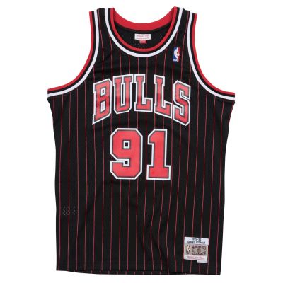 Mitchell & Ness NBA Chicago Bulls Dennis Rodman Swingman Alternate Jersey - Melns - Džērsija