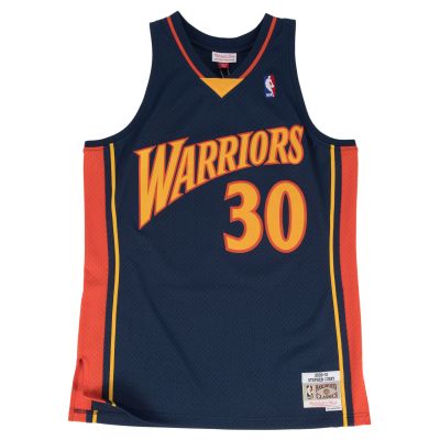 Mitchell & Ness Golden State Warriors Stephen Curry NBA Swingman Jersey - Zils - Džērsija