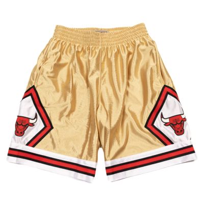 Mitchell & Ness Chicago Bulls 75th Gold Swingman Shorts - Daudzkrāsains - Šorti