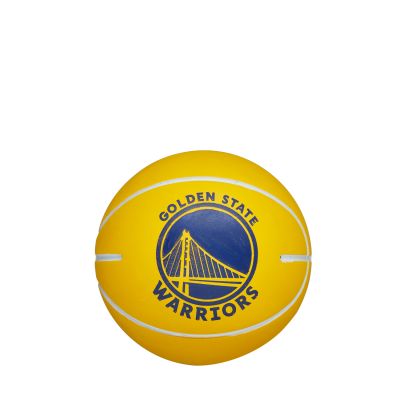 Wilson NBA Dribbler Basketball Golden State Warriors - Dzeltens - Bumba