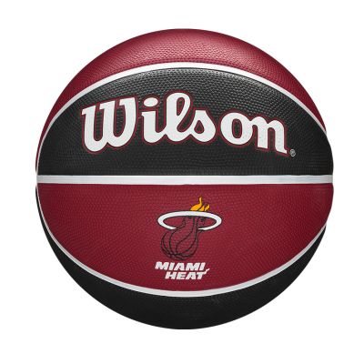 Wilson NBA Team Tribute Basketball Miami Heat - Melns - Bumba