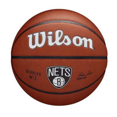 Wilson NBA Team Alliance Brooklyn Nets - Apelsīns - Bumba