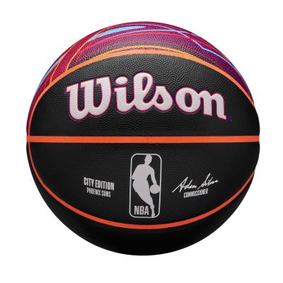 Wilson 2023 NBA Team City Collector Phoenix Suns Size 7 - Melns - Bumba