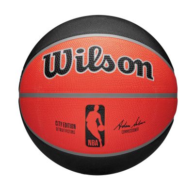 Wilson 2023 NBA Team City Edition Detroit Pistons Size 7 - Apelsīns - Bumba